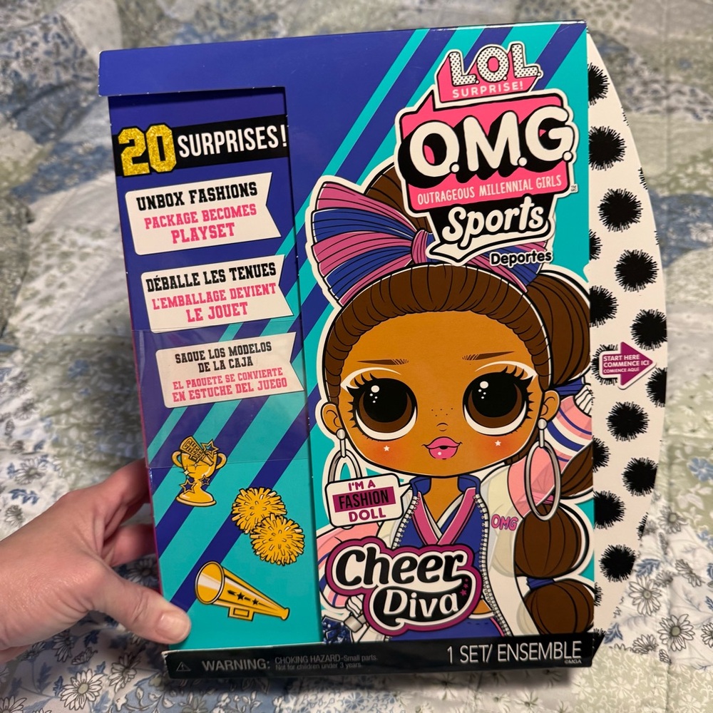 LOL Surprise OMG Sports Cheer Diva Doll New in Box